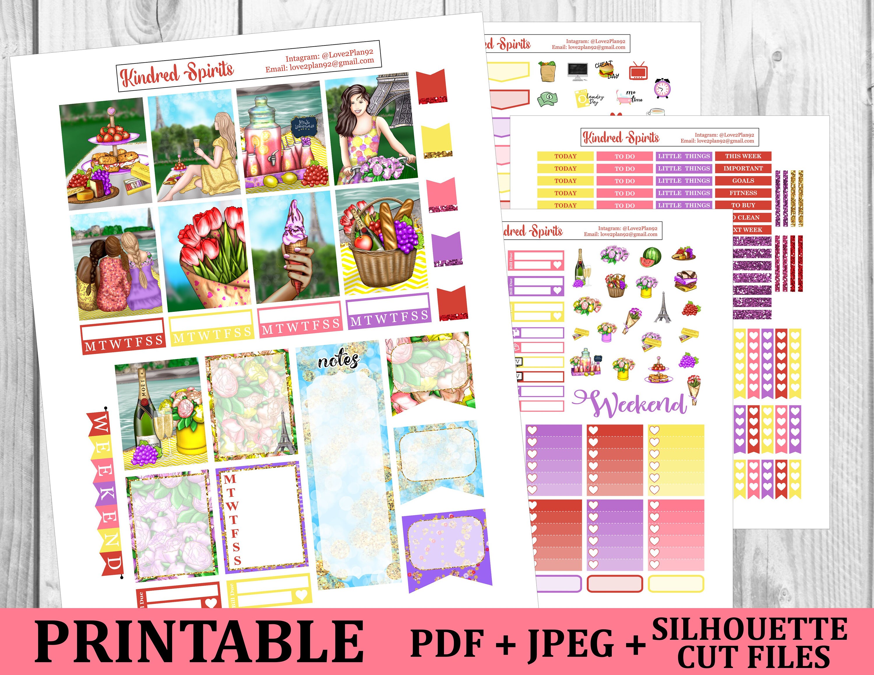 Recollections Happy Planner Baby Vertical Weekly Planner 1.5x1.9 full