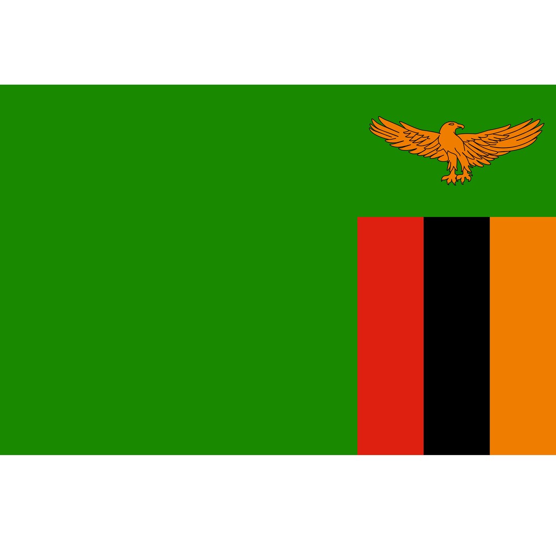 Zambia Flag and Coat of Arms SVG PNG . Zambian Africa Country Etsy