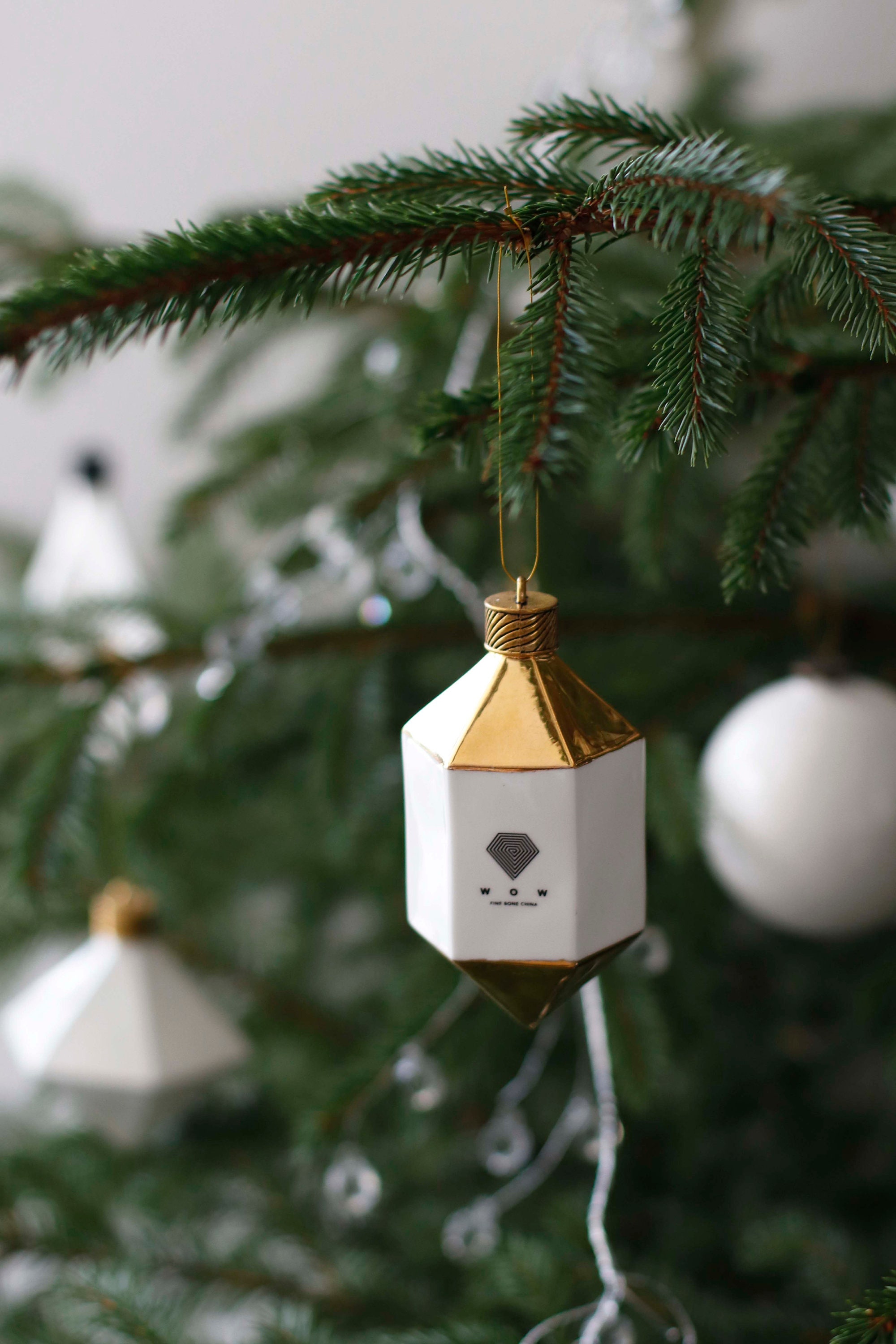 Christmas ornaments christmas decorations with 24k gold  Etsy