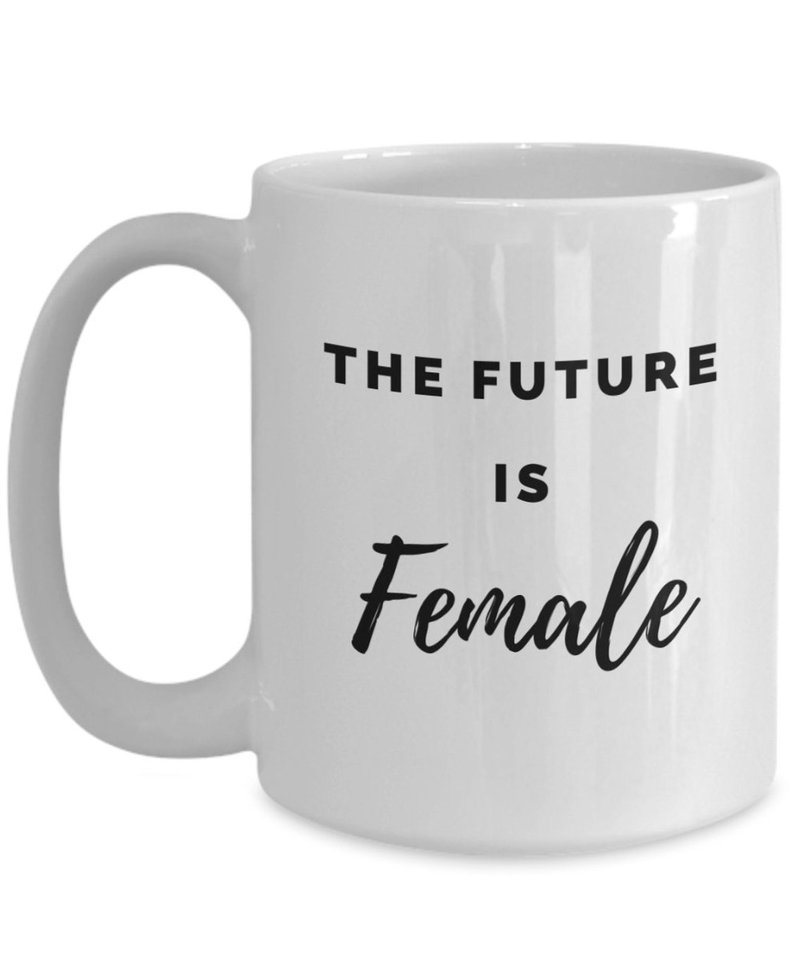 Future is Female Mug Feminism Mug Feminist Mug Female Etsy