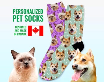Personalized Pet Socks