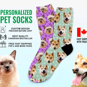 Personalized Pet Socks