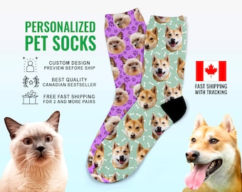 Personalized Pet Socks