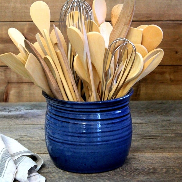 Utensil Crock Etsy