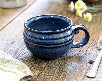 Espresso mug – Pottery small round coffee mug, 150 ml pottery mug, Mini mug, Tea cup, Comfy mug, Ceramic, Stoneware, Handmade, Wheel thrown