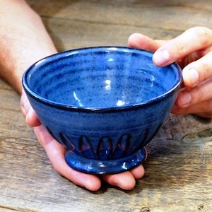 Coffee bowl – Pottery French style coffee bowl, 500 ml coffee bowl, Soup or ice cream bowl, Ceramic, Stoneware, Handmade, Wheel thrown