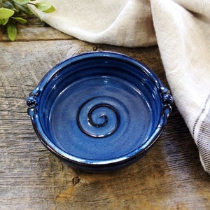 Large ramekin – Pottery large ramekin, 15 cm deep dish pie plate, Mini pie pan, Casserole dish, Ceramic, Stoneware, Handmade, Wheel thrown