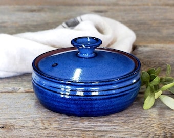 Brie baker – Pottery small casserole dish with lid, 600 ml lidded casserole, Cheese baker, Ceramic, Stoneware, Handmade, Wheel thrown