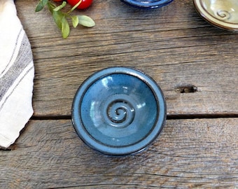 Sauce bowl – Pottery little bowl, 100 ml ceramic dish, Spice bowl, Prep bowl, Ring dish, Ceramic, Stoneware, Handmade, Wheel thrown