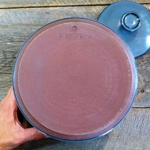 Large jar Pottery large rounded jar with lid, 3 L ceramic jar, Pottery crock, Canister set, Ceramic, Stoneware, Handmade, Wheel thrown image 6
