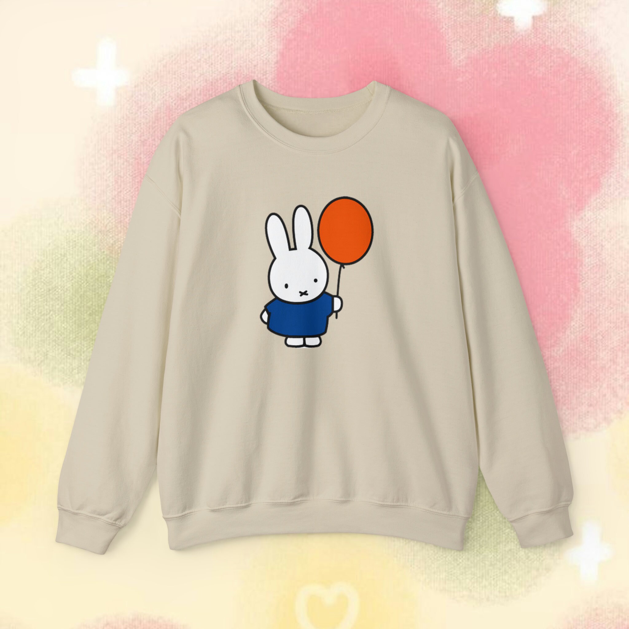Miffy Balloon Crewneck Sweatshirt - Etsy UK