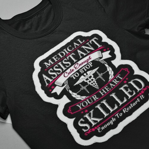 Certified Medical Assistant Shirt CMA Shirt Medical Etsy