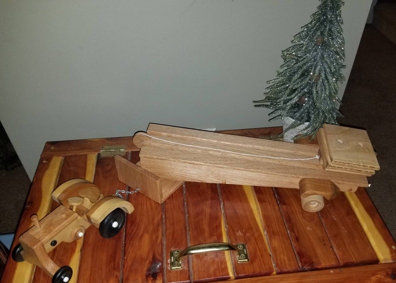 Toy Pulling Sled for Toy Tractors or Trucks Etsy