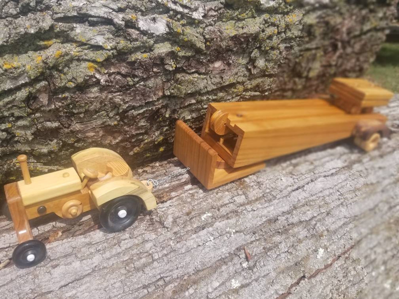 Toy Pulling Sled for Toy Tractors or Trucks Etsy