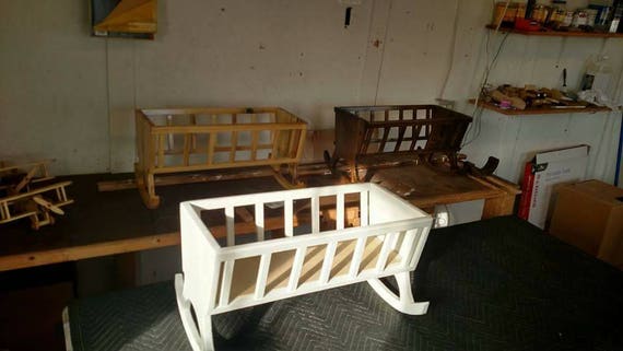 handmade doll cradle