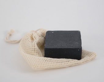 Soap Saver Bag - organic cotton mesh bag