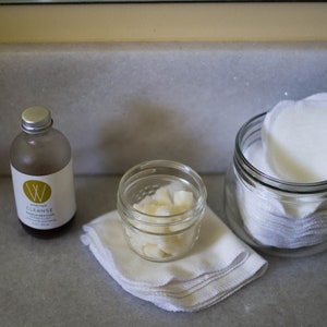 Bamboo FACIAL ROUNDS, make-up remover rounds image 3