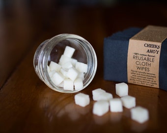 Cloth Wipe Bits solution cubes *Cheeky Bits* - DIY wipes solution