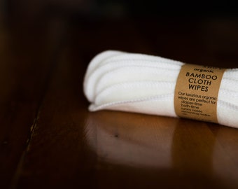 Bamboo CLOTH WIPES, soft and eco-friendly, family cloth