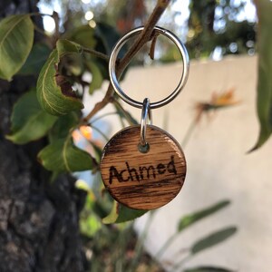 Wooden Pet I.D Tag
