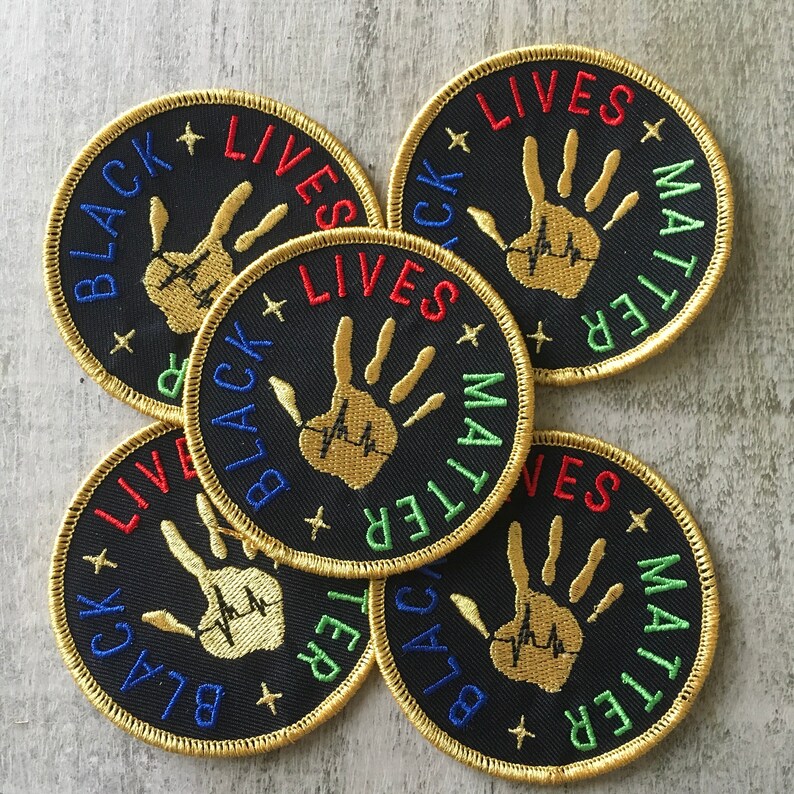 BLM Patch Black lives matter patch Melanin Patch Black Life Etsy