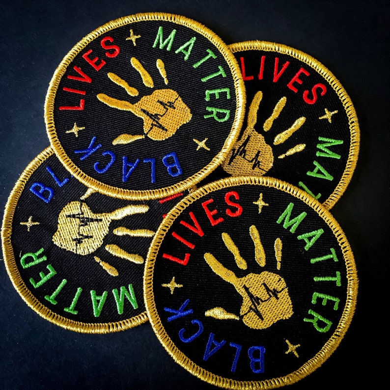 BLM Patch Black lives matter patch Melanin Patch Black Life Etsy