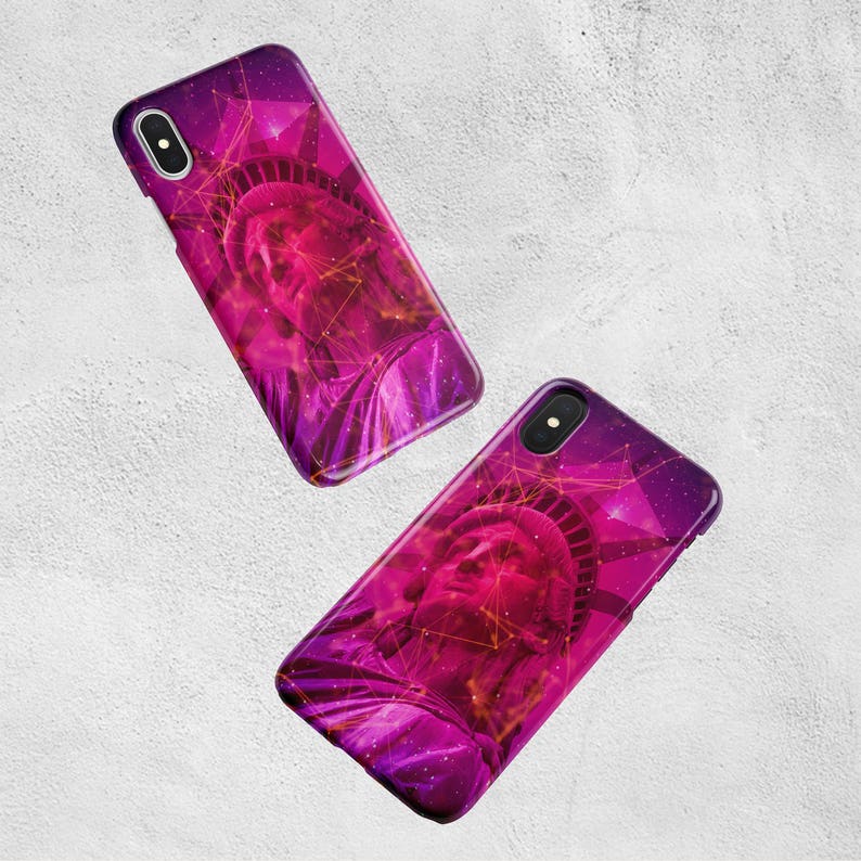pink iPhone 7 Slim iPhone Case Pink iPhone 8 iPhonnd 7 Plus Pink IPhone Abstrat Case Pink iPhone Slim case
