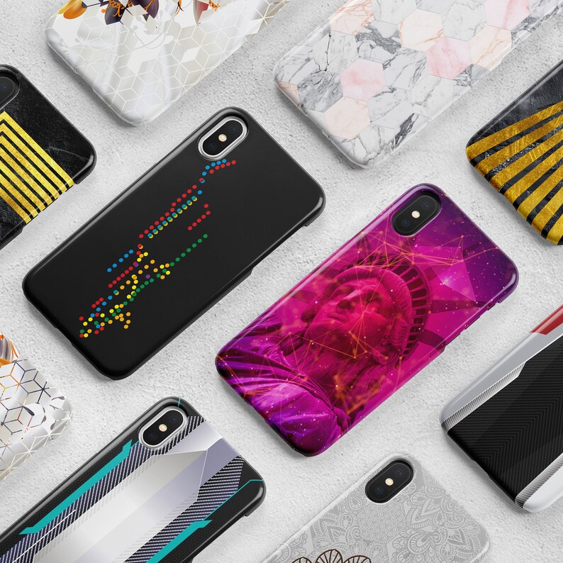 pink iPhone 7 Slim iPhone Case Pink iPhone 8 iPhonnd 7 Plus Pink IPhone Abstrat Case Pink iPhone Slim case