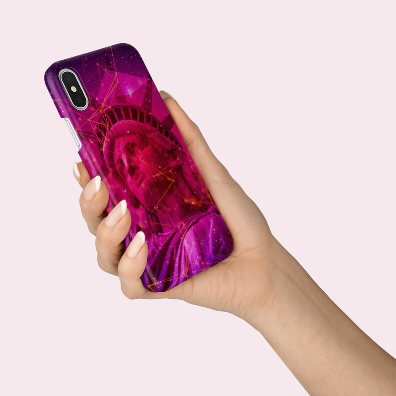 pink iPhone 7 Slim iPhone Case Pink iPhone 8 iPhonnd 7 Plus Pink IPhone Abstrat Case Pink iPhone Slim case