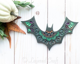 Download Bat Mandala Svg Etsy
