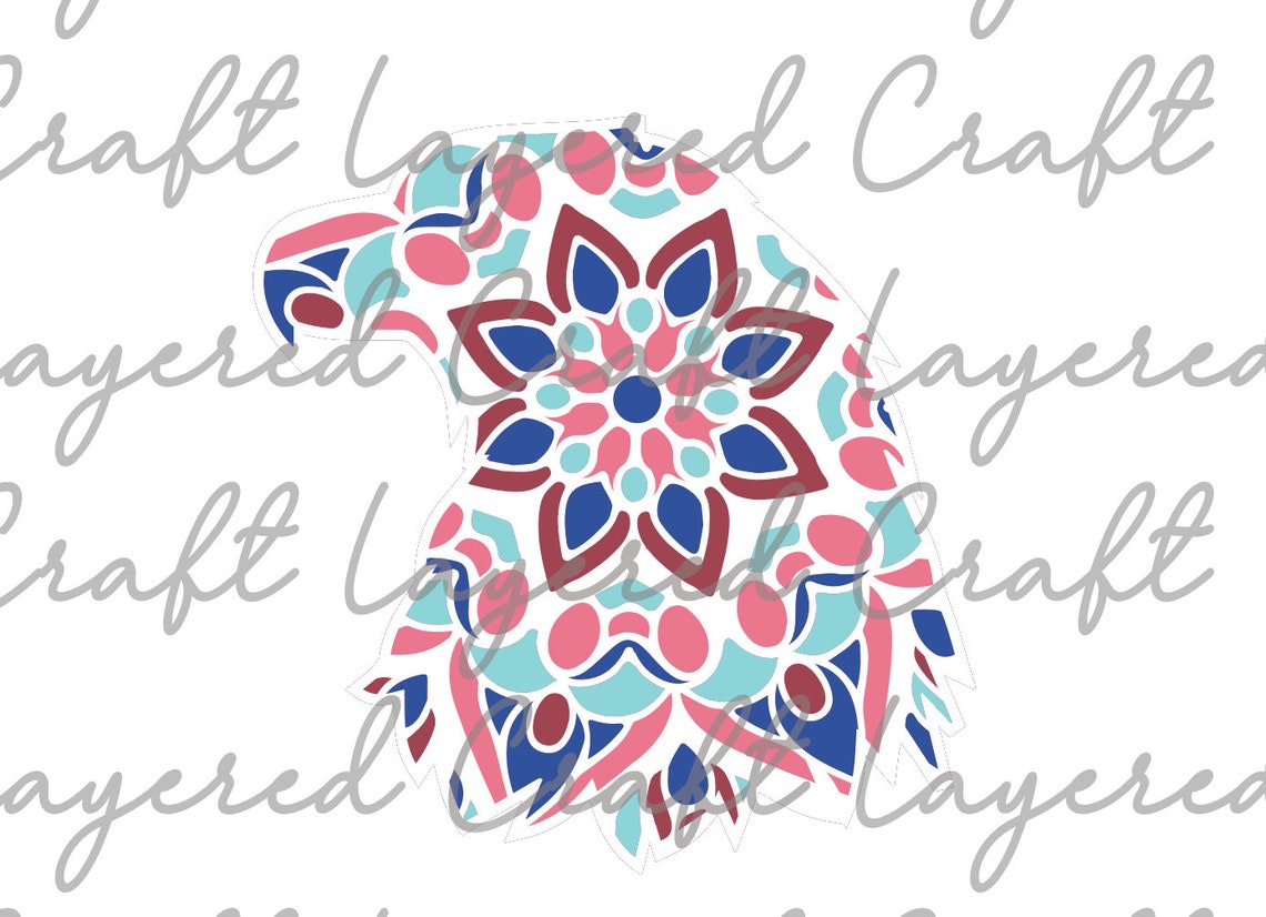Free Free Layered Eagle Mandala 169 SVG PNG EPS DXF File