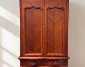 Armoire Lexington Victorian  Sampler Vintagr Farmhouse Classic