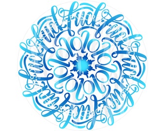 Download Cuss Word Mandala Etsy