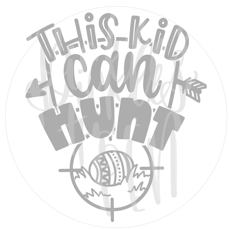 Download Egg Hunter SVG Easter Egg SVG This Kid Can Hunt Easter | Etsy