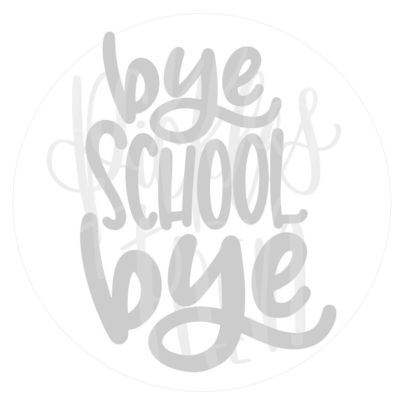 Last day of school svg bye school svg funny kids shirt Etsy