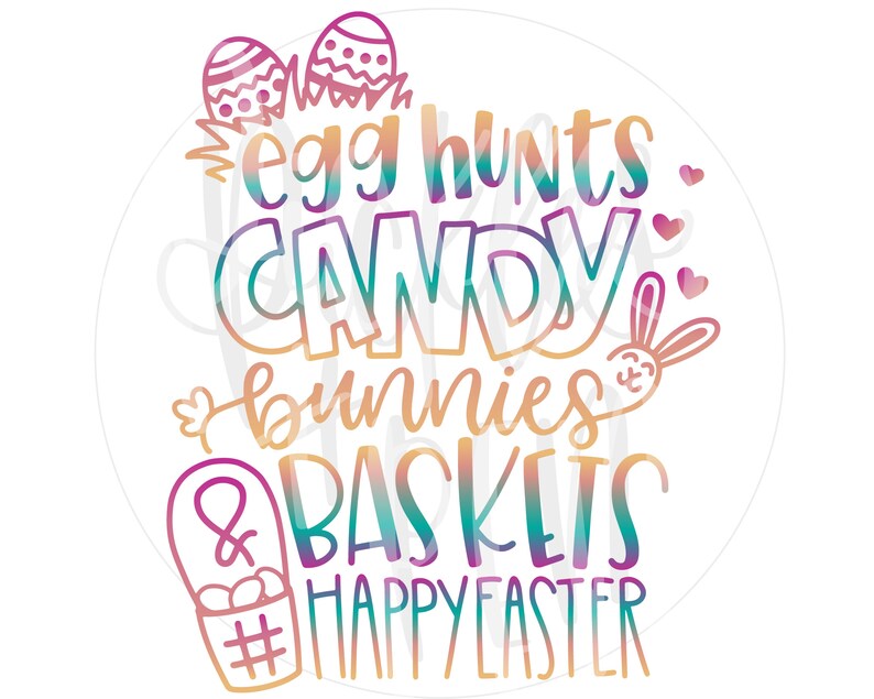 Easter svg kids egg hunt cut file easter bunny svg happy | Etsy Easter svg kids egg hunt cut file easter bunny svg happy | Etsy