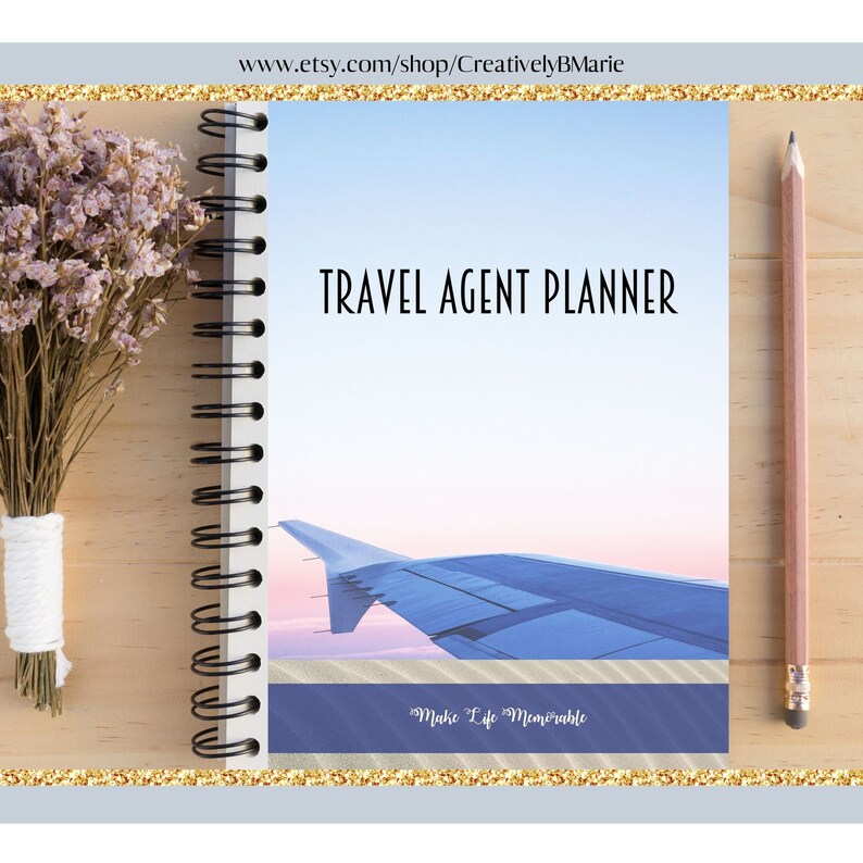 Printable Travel Agent Planner Planner for Travel Agents Etsy