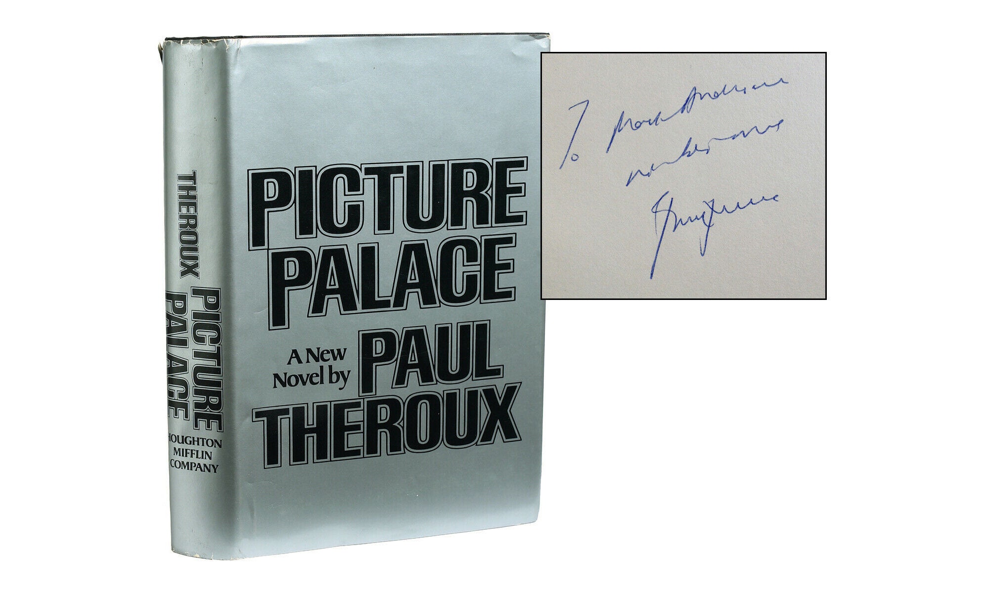 Paul Theroux Signed Picture Palace First Edition Dust Jacket Rare Etsy