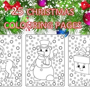 Christmas Colouring Book, Christmas Colouring Pages, Kids Christmas Colouring, Christmas Coloring Book, Christmas Coloring Pages