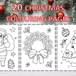 Christmas Colouring Book, Christmas Colouring Pages, Kids Colouring Book, Christmas Coloring Book, Christmas Coloring Pages, Kids Coloring