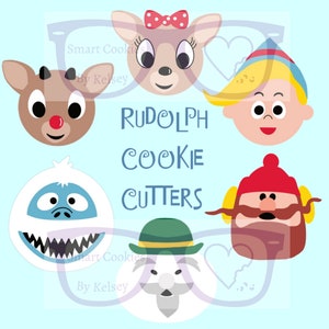 Rudolph und Freunde Ausstechförmchen - Rudolph Ausstechförmchen Set - Ausstechförmchen - Rudolph Ausstechförmchen