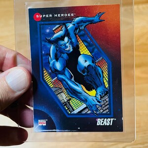 1992 Beast Series III Vintage Cool Trading Card #6 (EXC) Vintage Super Hero Impel Trading card.90s Gifts:) Comic Cards,Memories.