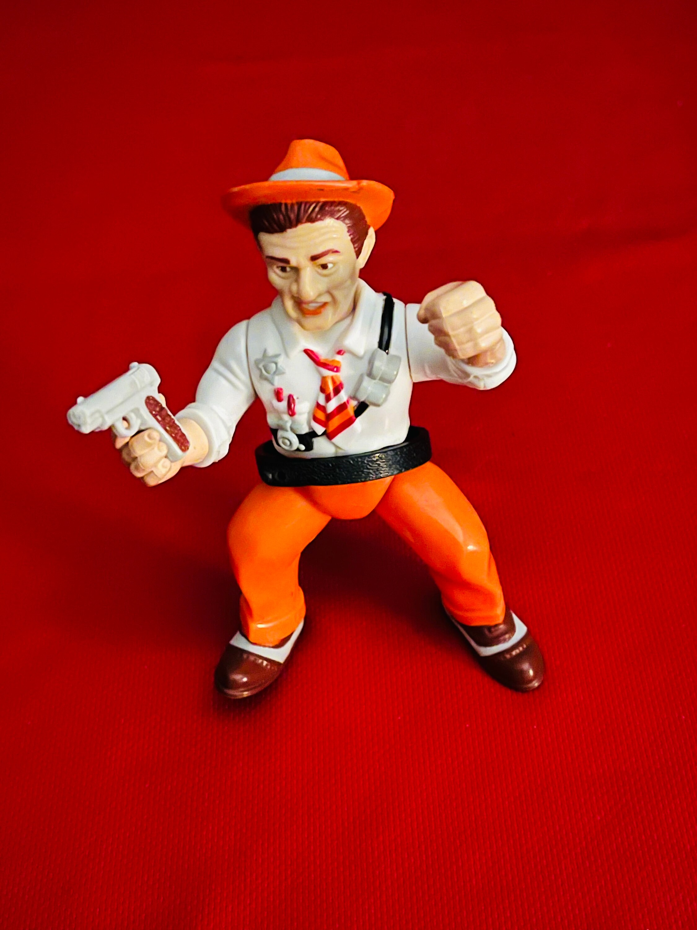 1990s Dick Tracy Sam “catchem”vintage (playmates Toys) 4.5” Action