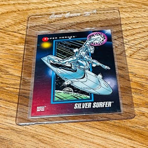 1992 Silver Surfer Series III Vintage Cool Trading Card #15 (VG) Vintage Super Hero Impel Trading card.90s Gifts:) Comic Cards,Memories.