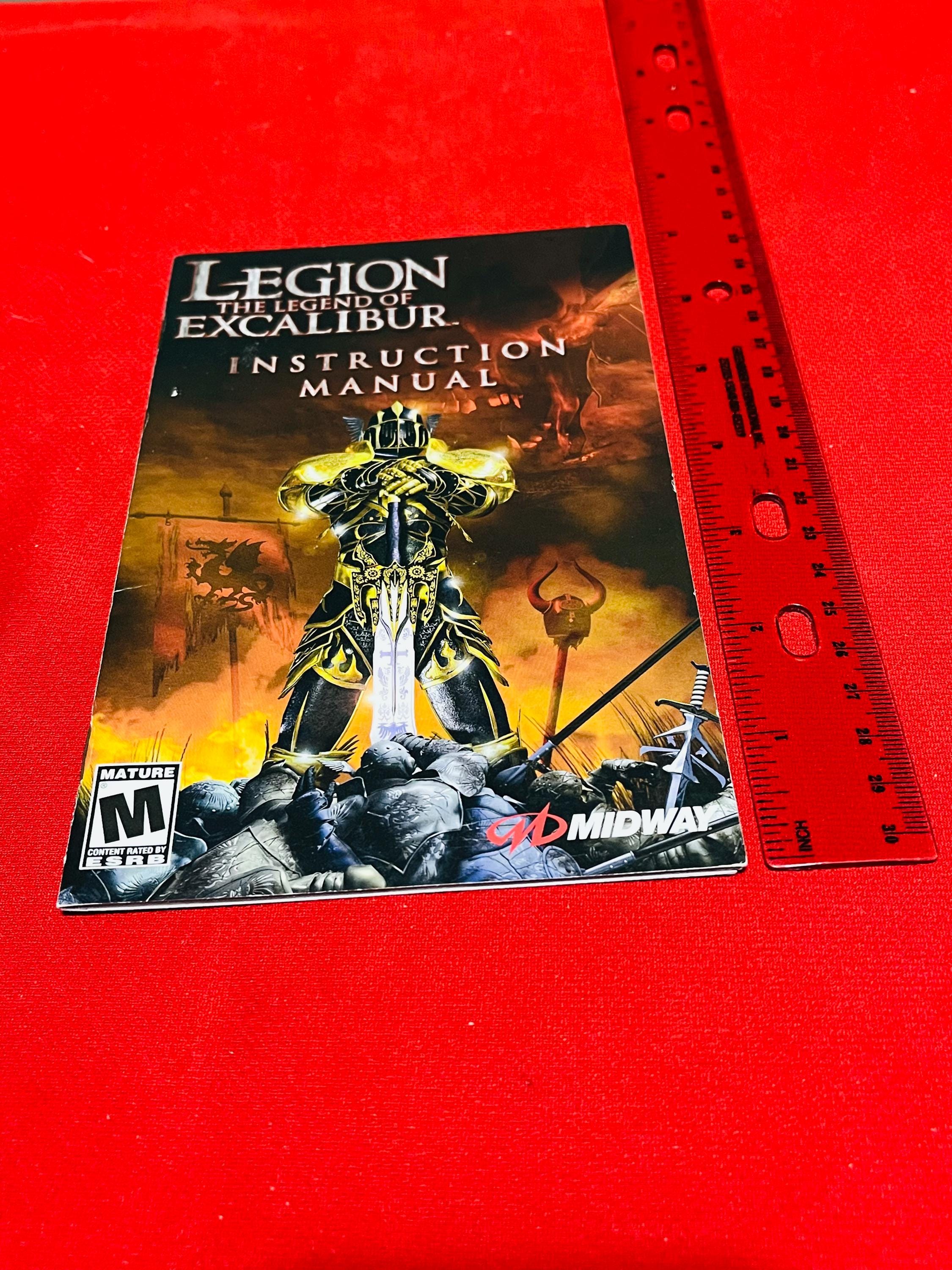 Legion the Legend of Excalibur! Book Original (PS2) Playstation 2