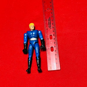 1994 Blue Shogun Cyber Warrior Michael Titan Vintage Original Action Figure only No accessories Action Figure by Trendmasters