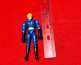 1994 Blue Shogun Cyber Warrior Michael Titan Vintage Original Action Figure only No accessories Action Figure by Trendmasters