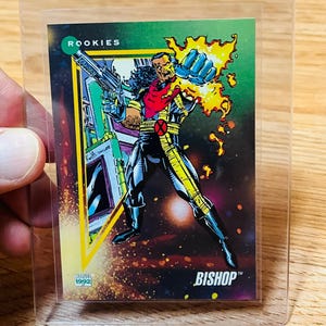 1992 Bishop Rookies Series III Vintage Cool Trading Card #146 (EXC) Vintage Super Hero Impel Trading card.90s Gifts:) Comic Cards,Memories.