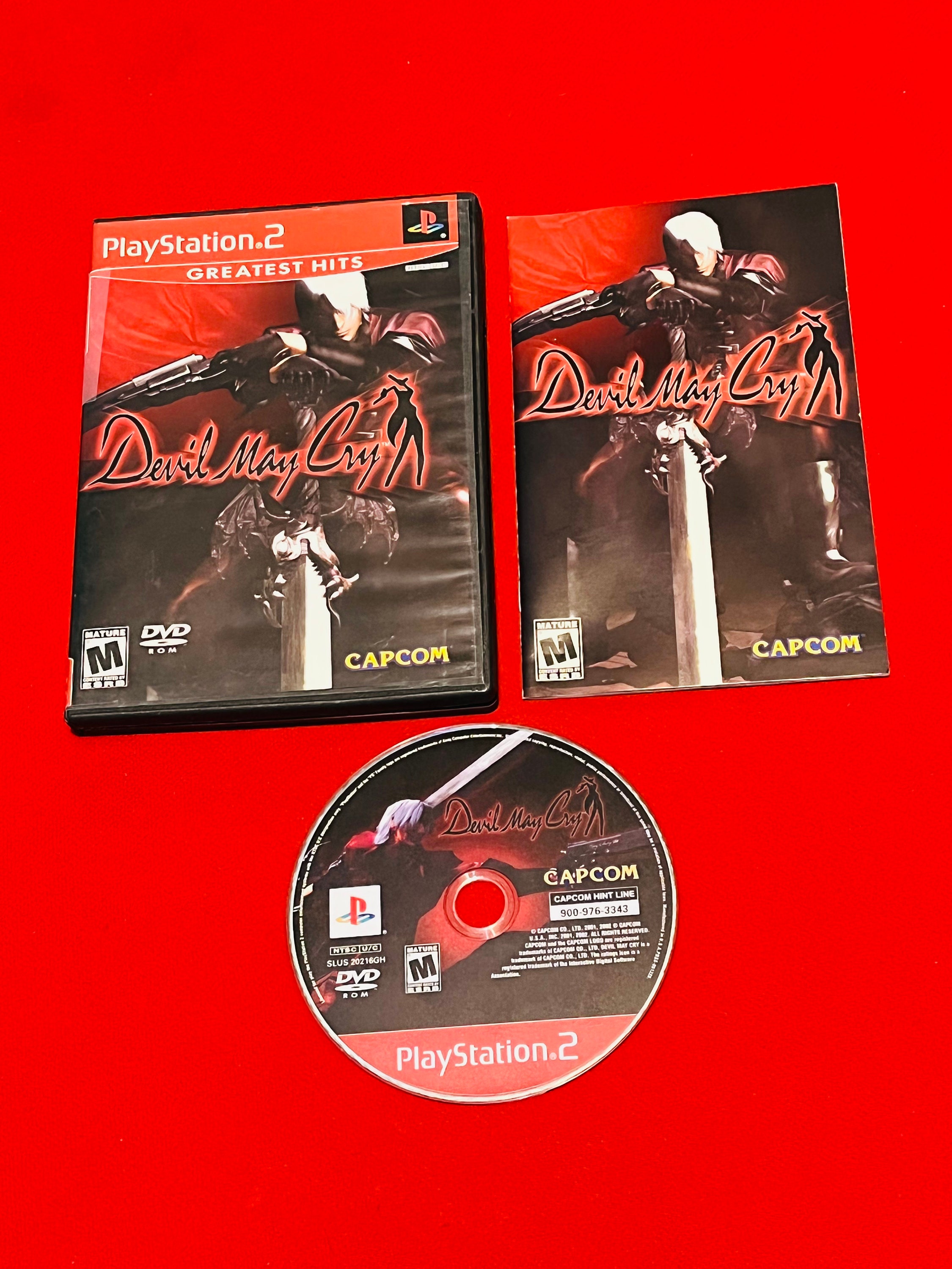 Devil May Cry 2 Ps2 ( Disc 1 Dante ) Patch .