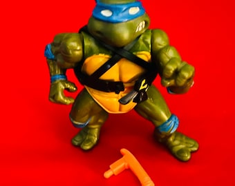 1991 FIGURINE TMNT Head Droppin Donatello Adolescent Mutant Ninja 1991 FIGURINE TMNT Head Droppin Donatello Adolescent Mutant Ninja